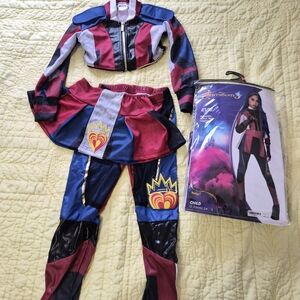 Kids Descendants Costume - Red and Blue